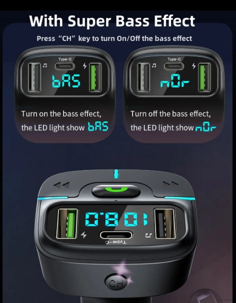 Radio Bluetooth transmitter For Car